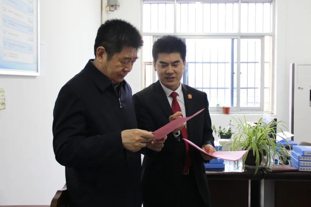 教育整顿息县在行动省政法队伍教育整顿第十五驻点指导组组长王建修