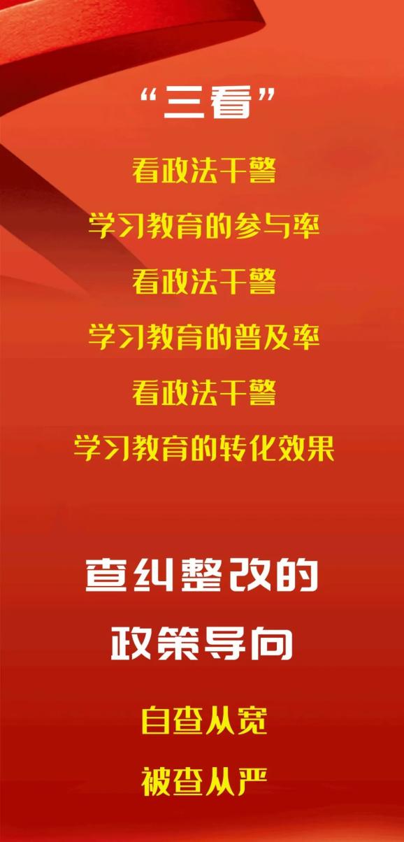 必学政法队伍教育整顿的9个知识点