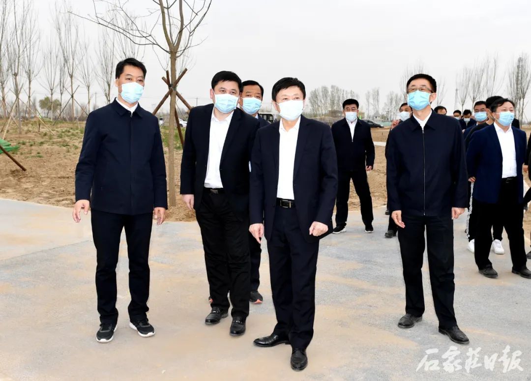 石家庄市党政代表团到雄安新区学习考察