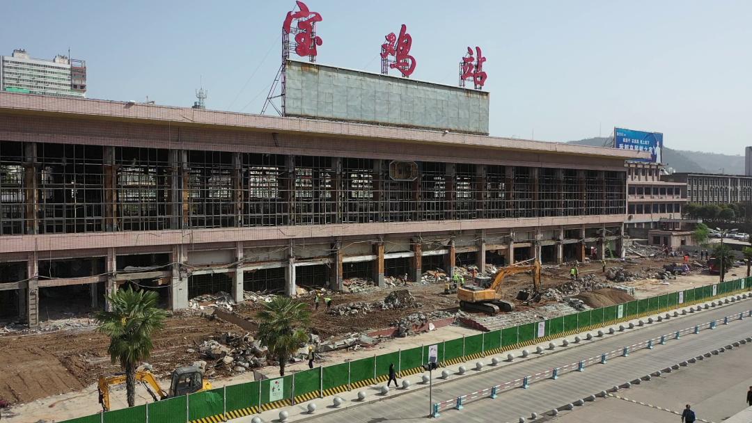 有变宝鸡火车站最新进出站流线图来了