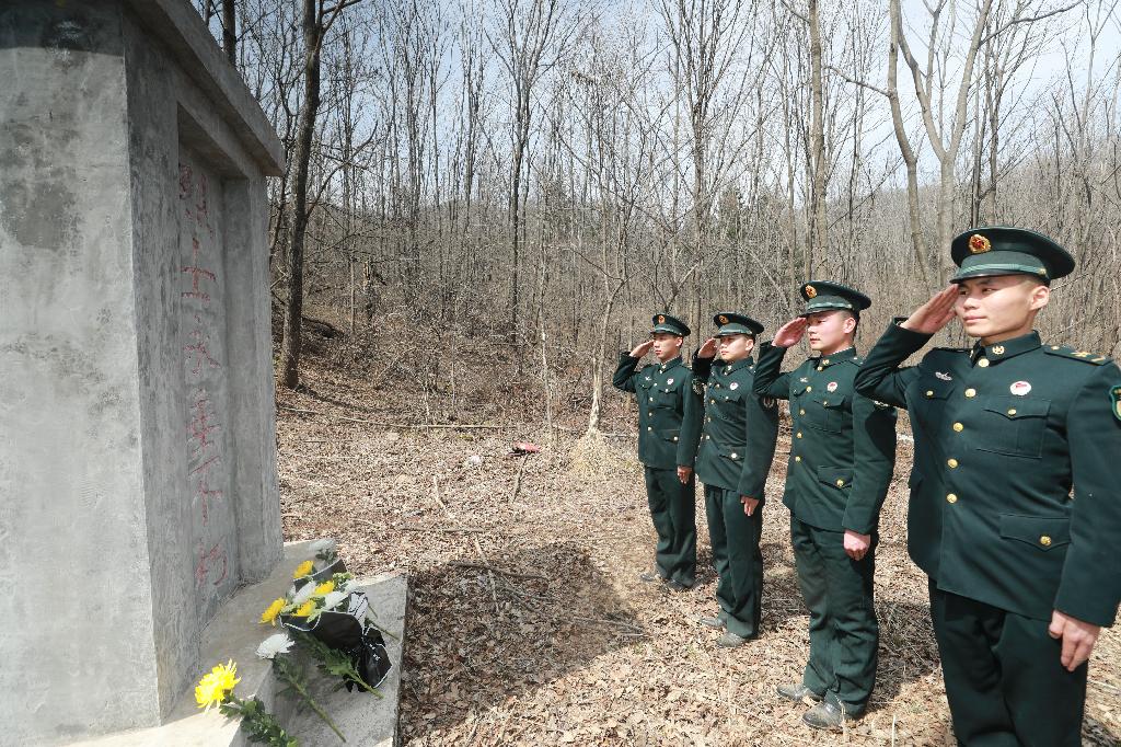 清明祭英烈共筑中华魂解放军和武警部队多种形式祭奠革命先烈
