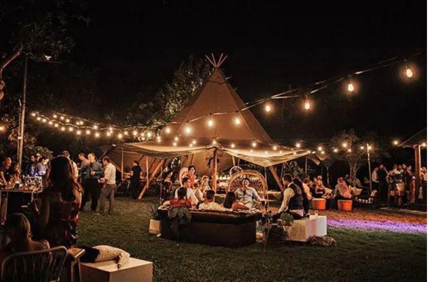 教你用露营灯布置大片场景.