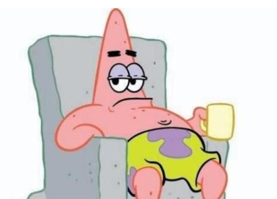 原来派大星的坐姿是真的 《海绵宝宝》里 派大星总爱这样瘫坐着