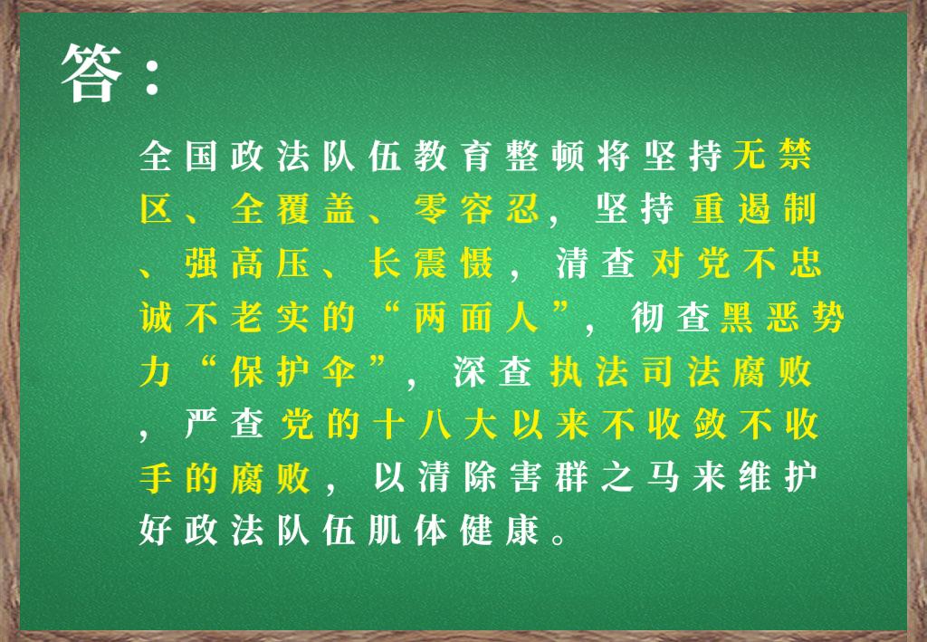 队伍教育整顿丨郴州市法院队伍教育整顿应知应会(三)