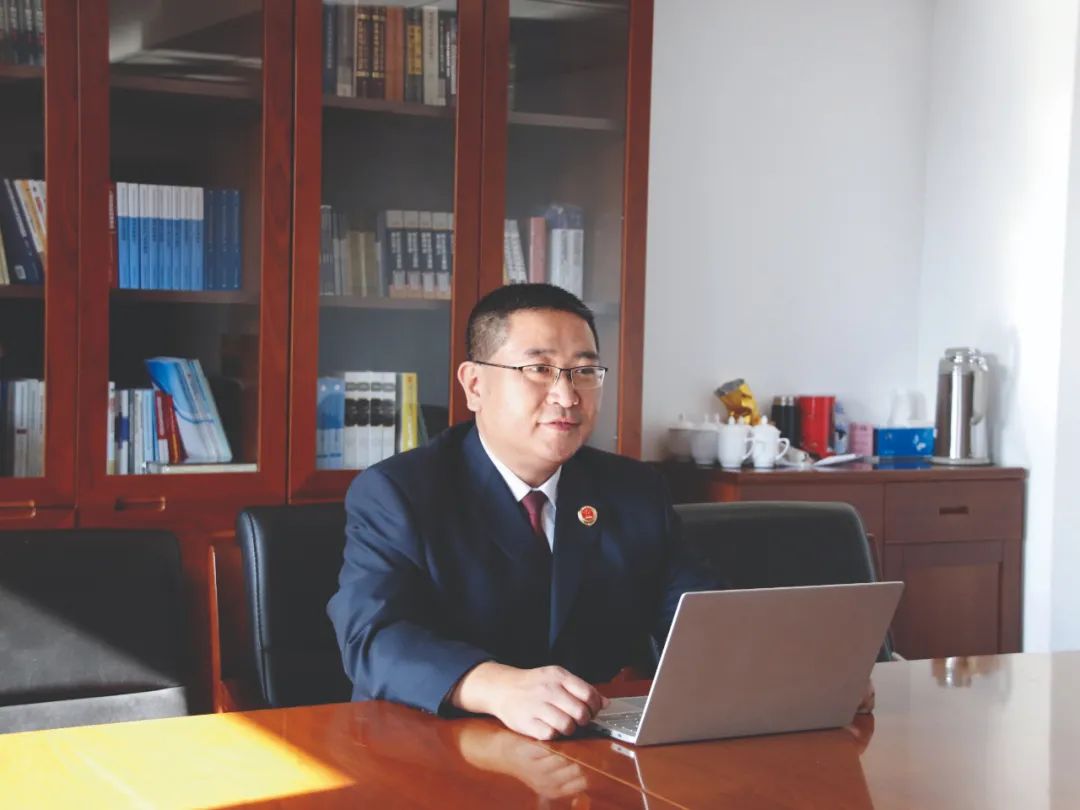 北京市检察院第三分院第三检察部主任李凯.(图片来源:受访者供图)