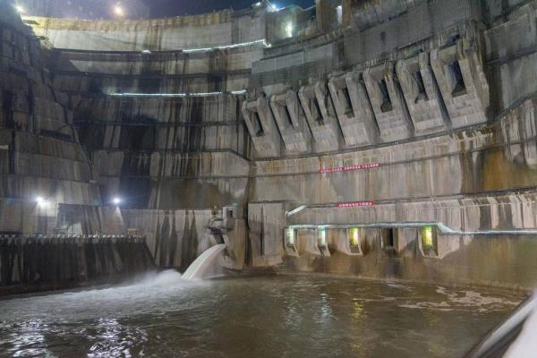 6号导流底孔开启,保障生态流量