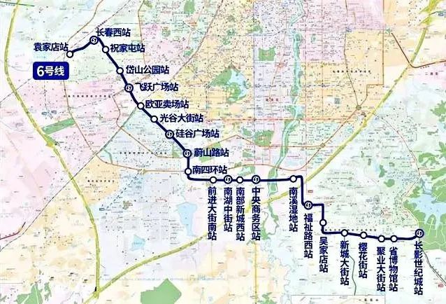 中国建筑中标长春市城市轨道交通空港线(9号线)一期工程