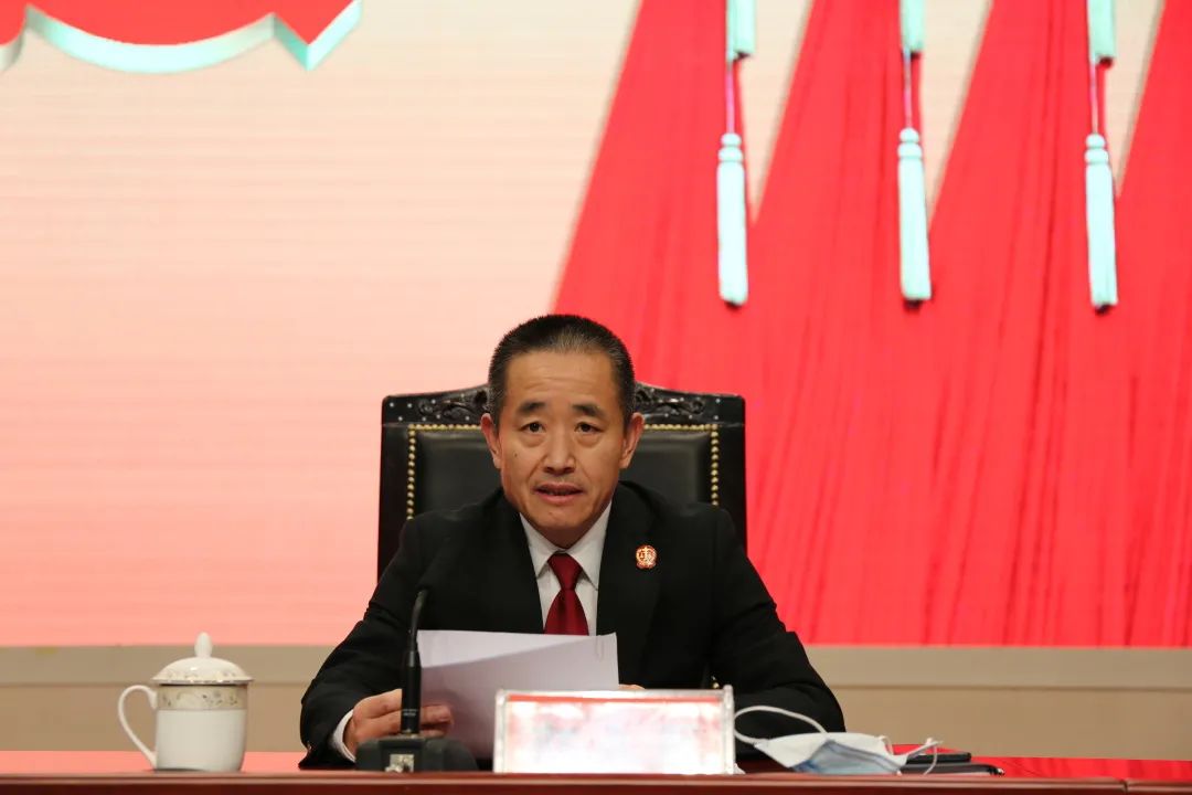 顺义法院党组书记院长李旭辉讲授政法队伍教育整顿专题党课