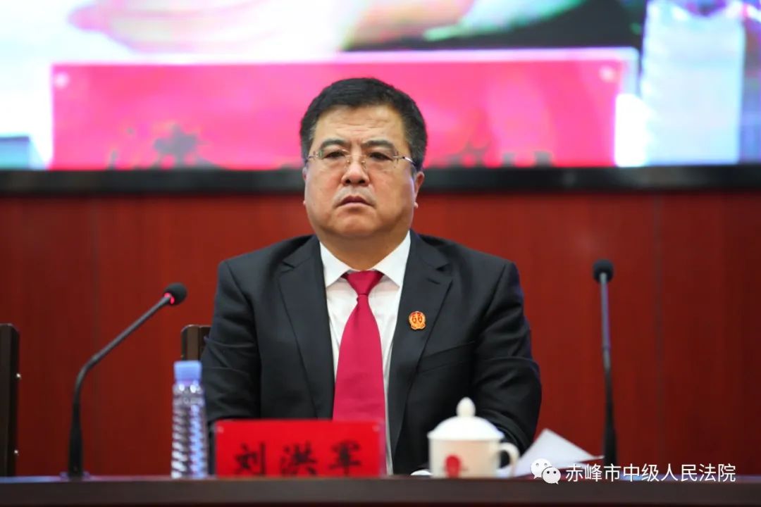 刘洪军副院长总结指出,全体干警要深入学习领会潘院长讲话精神,认真
