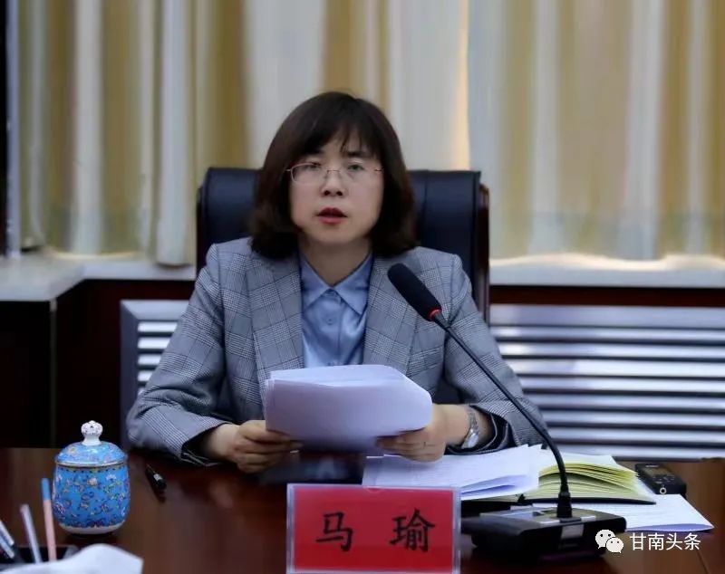 甘南州委党史学习教育领导小组办公室召开第一次主任办公会议