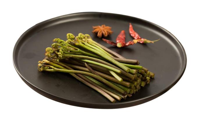 的注意事项在食用蕨菜过程中还要注意以下三点:● 蕨类植物种类繁多