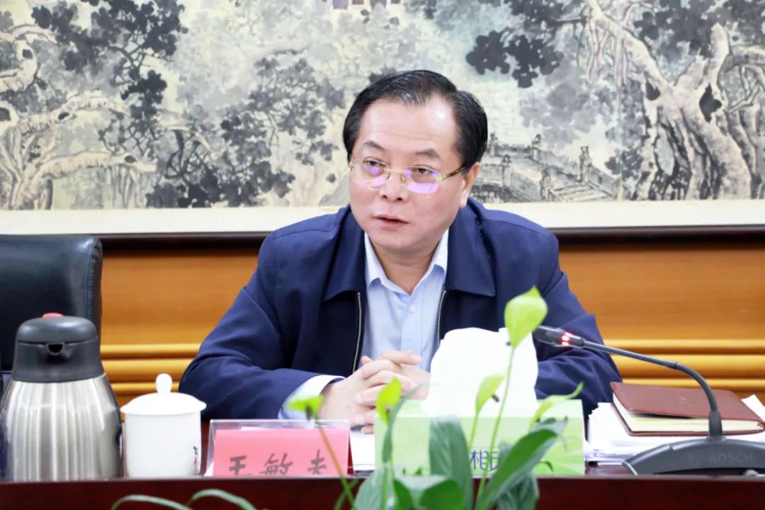 王敏夫强调,要持续加强学习教育,把党史学习教育与教育整顿有机结合