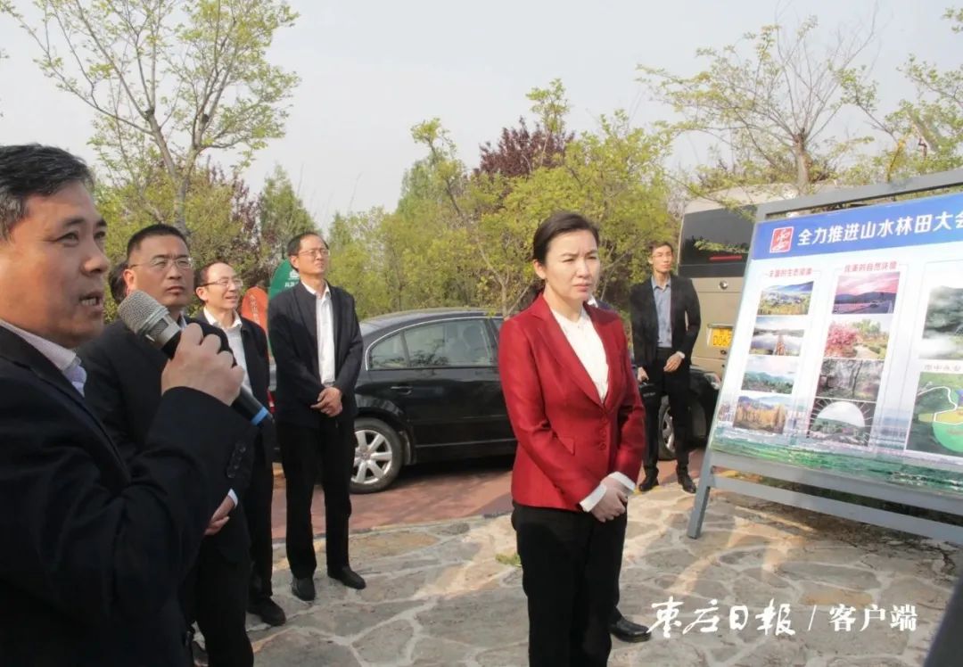 张宏伟到市中区调研"山水林田大会战" 及森林防火工作