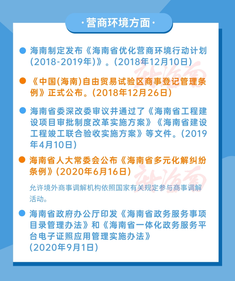 图解 最新最全!海南自贸区自贸港建设已出台重要政策文件一览