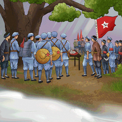 党史知识小课堂三湾改编