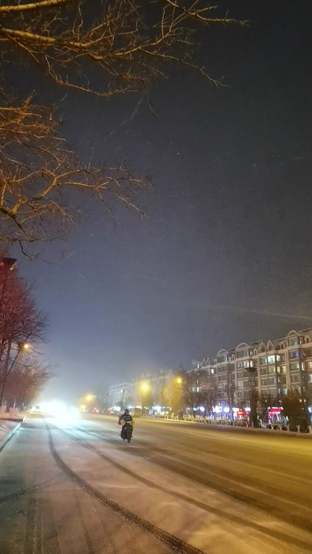 大兴安岭气象部门发来消息,降雪从11日夜晚就已经开始,虽然给交通带来