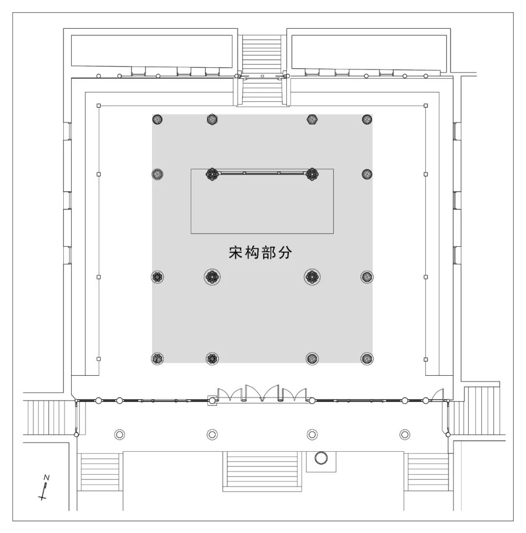 宁波保国寺平面图图片