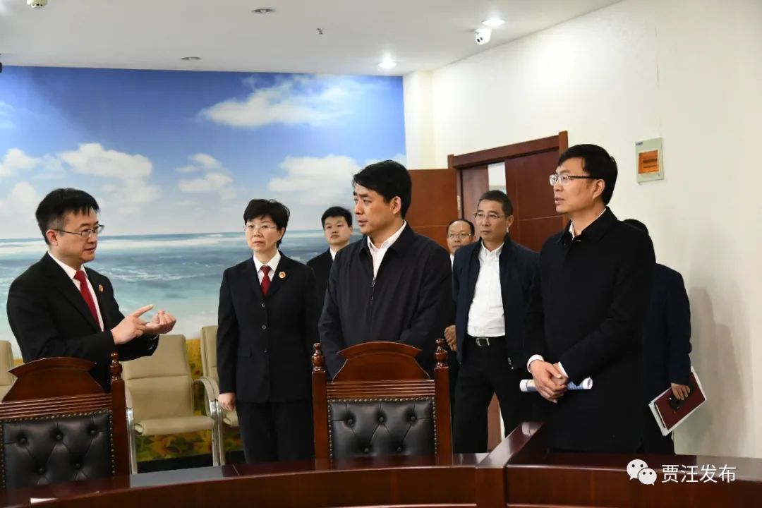 韩可调研政法队伍教育整顿工作