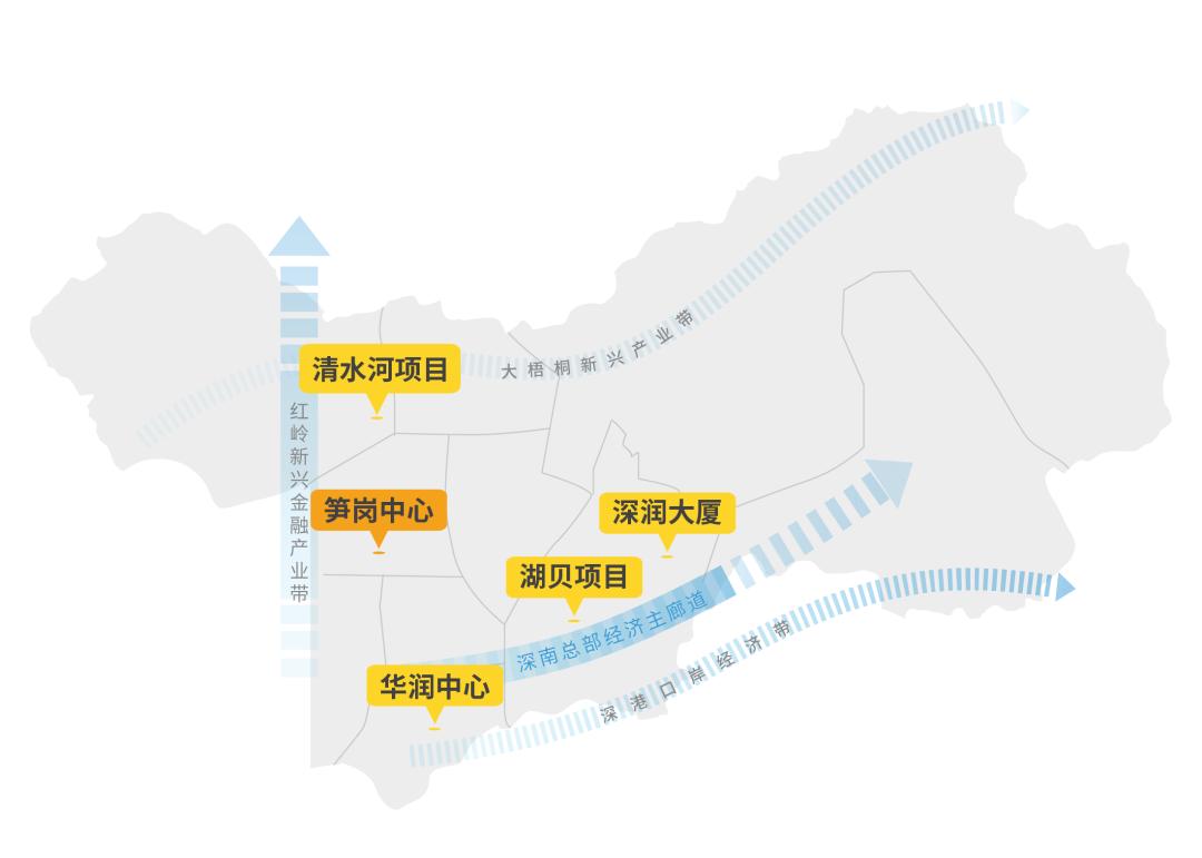 羅湖這些片區將有5大地標亮相佈局曝光