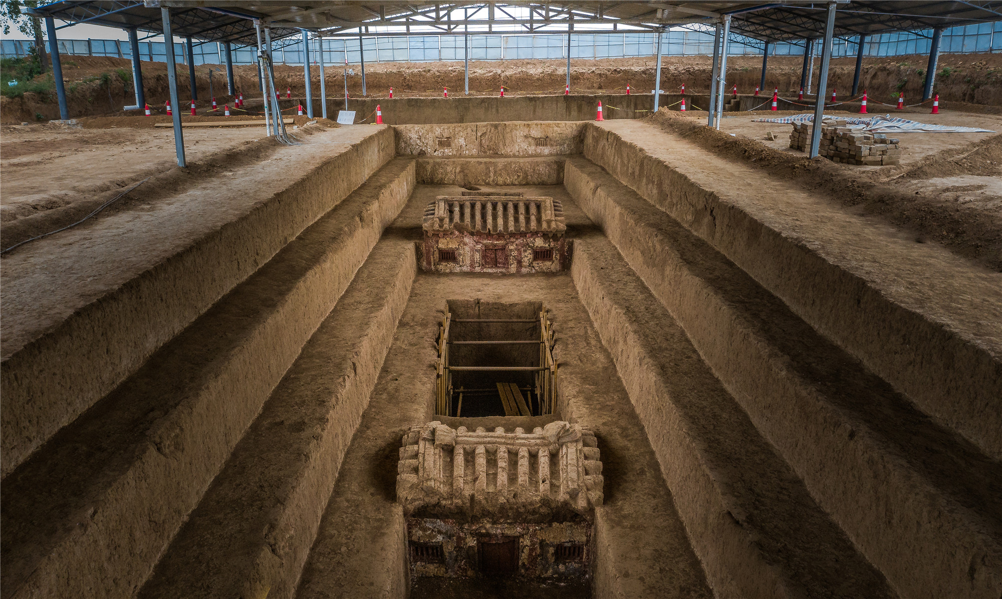 2020全国十大考古新发现之陕西西安少陵原十六国大墓项目