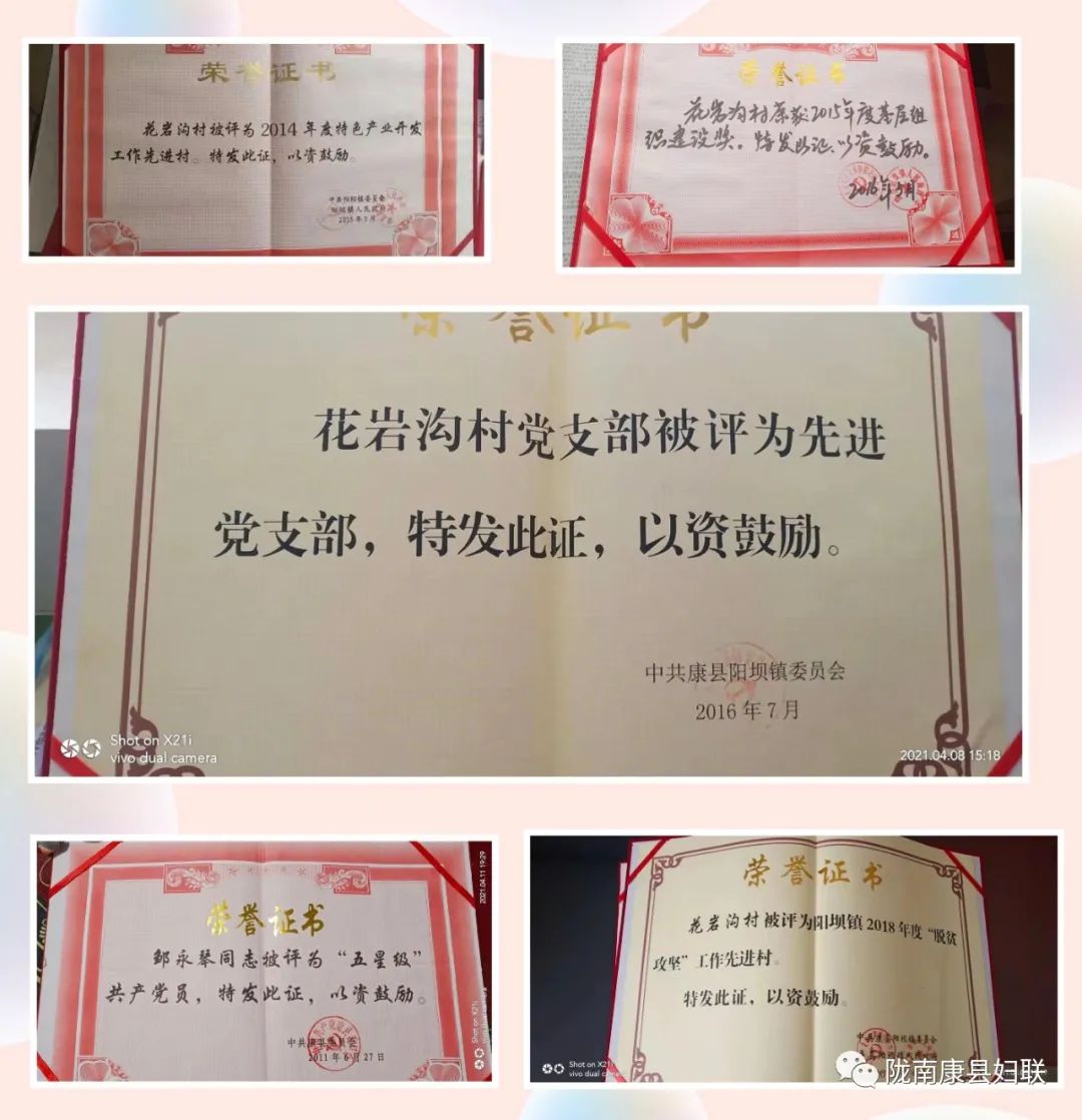 巾帼风采记阳坝镇花岩沟村党支部书记邹永琴同志