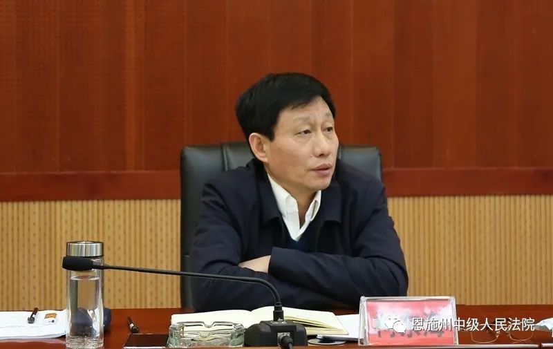 【队伍教育整顿】柯东海到州中院调研指导队伍教育整顿工作