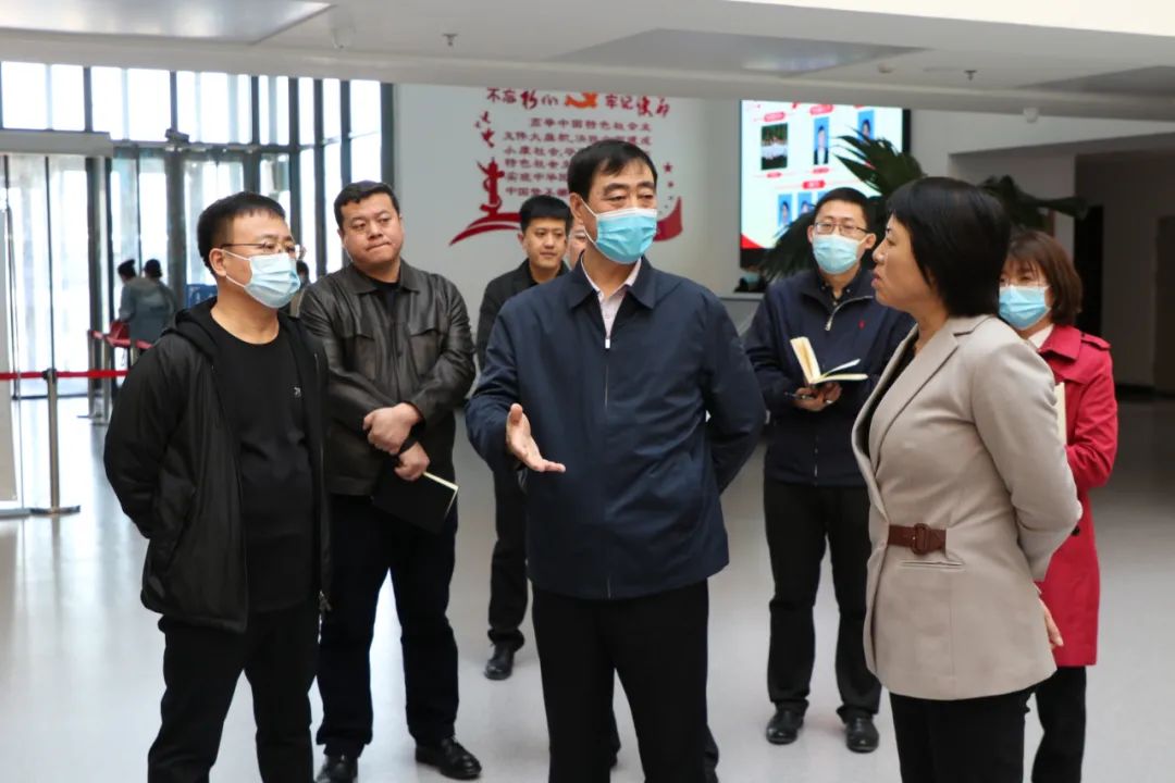 67市委书记吕国华调研党史学习教育,"清风引领",重点项目建设及基层