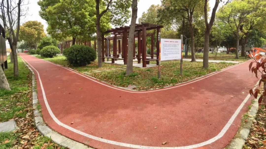 滨水健身步道4000平方米草坪附近居民直夸美翻了