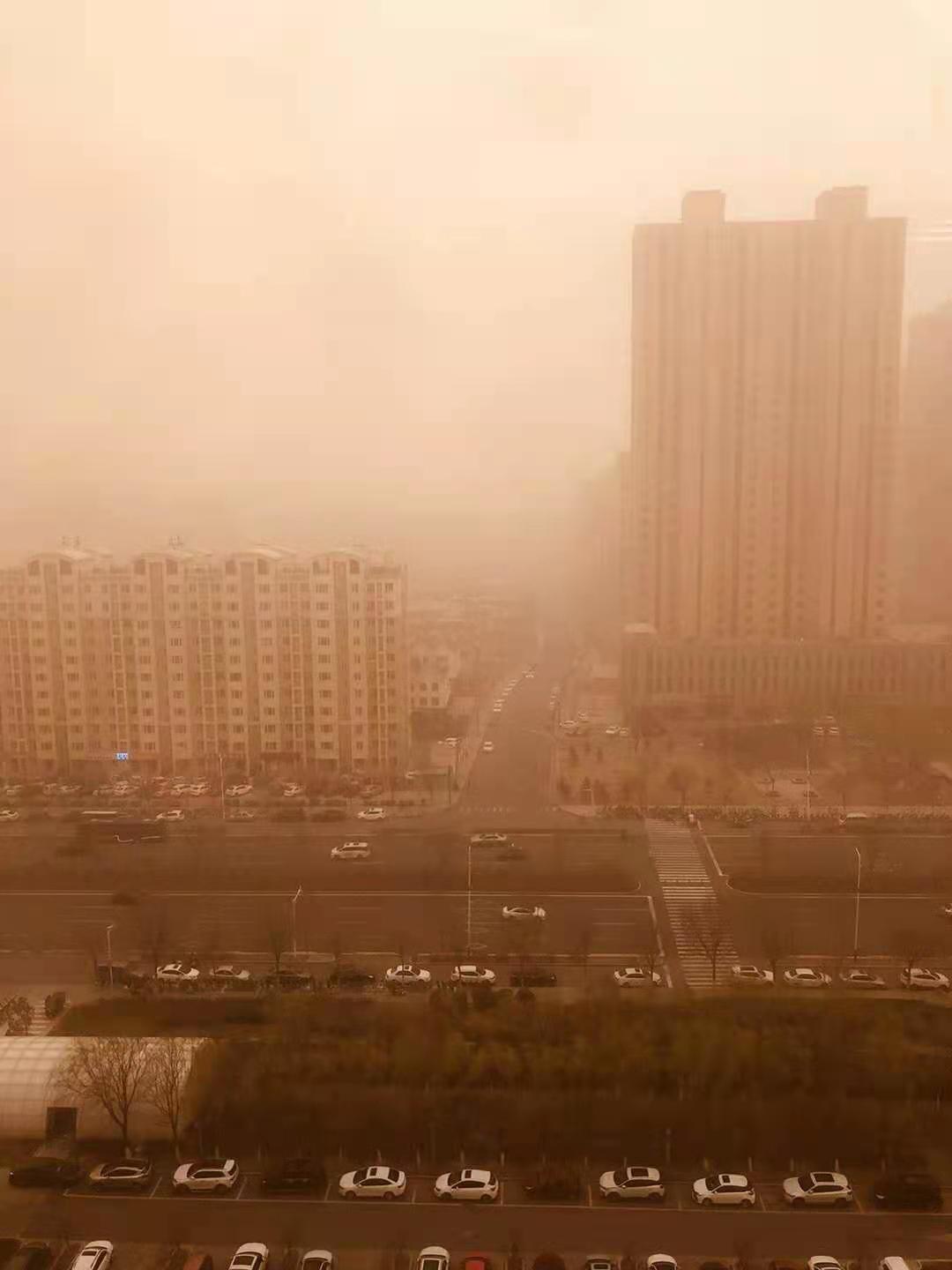 2021北京沙尘来袭图片图片