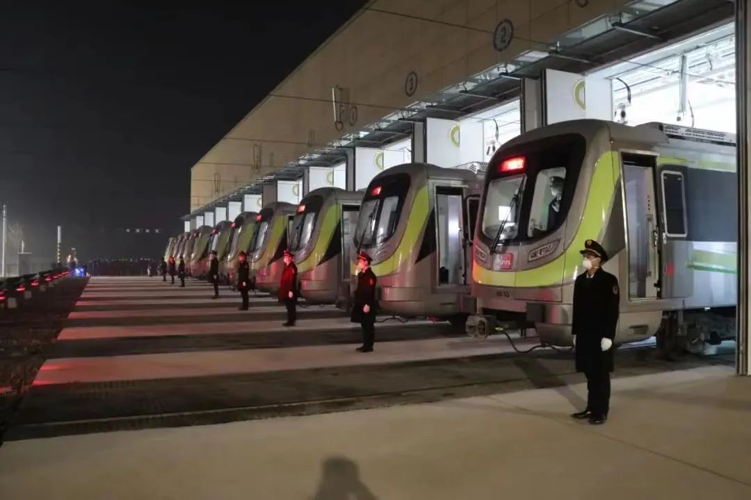 航天新城站,5号线创新港,阿房宫南,马腾空站,6号线西安国际医学中心站