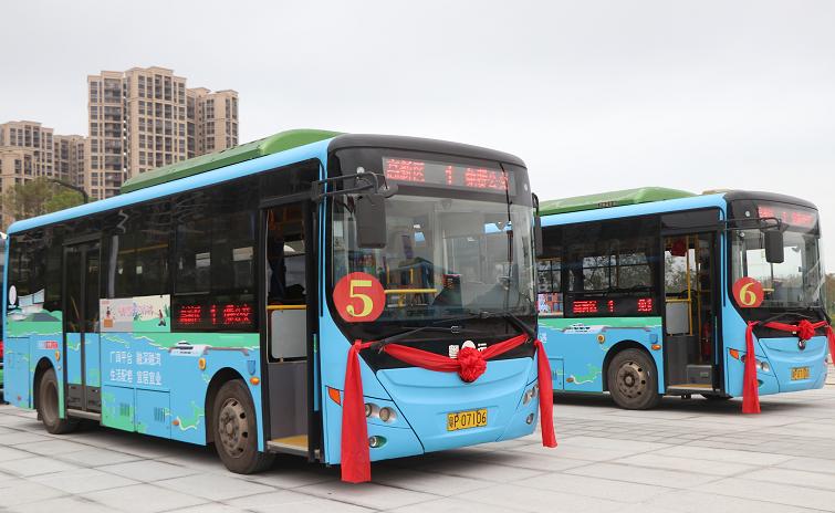 我为群众办实事河源高新区新增5条公交线路3条免费2条专线通往市区和