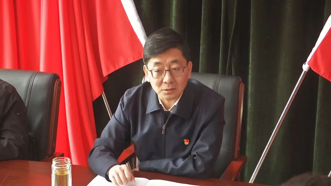 区委书记王小军到定方水乡武家庄村开展党史学习教育宣讲