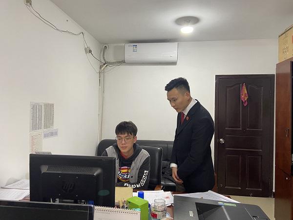 派出法庭跟班学先进引领勇担当