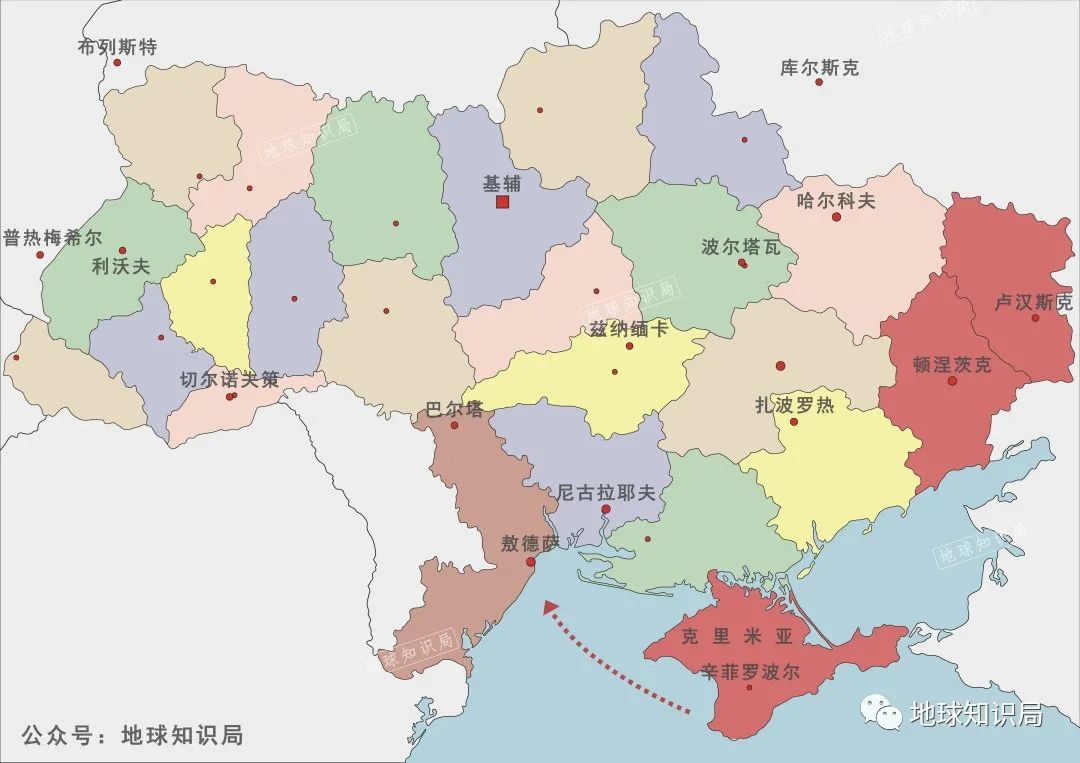 乌克兰敖德萨地图位置图片