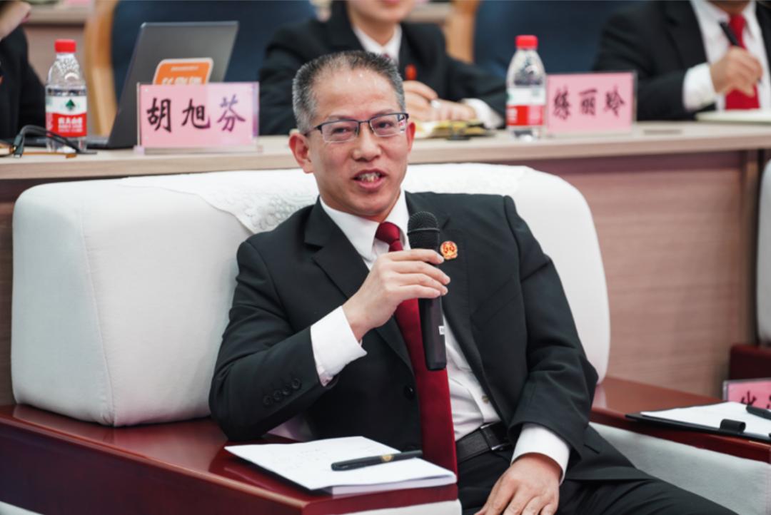 罗沛市中院刑事审判团队负责人吕湘市中院机关党委专职副书记明平丽法