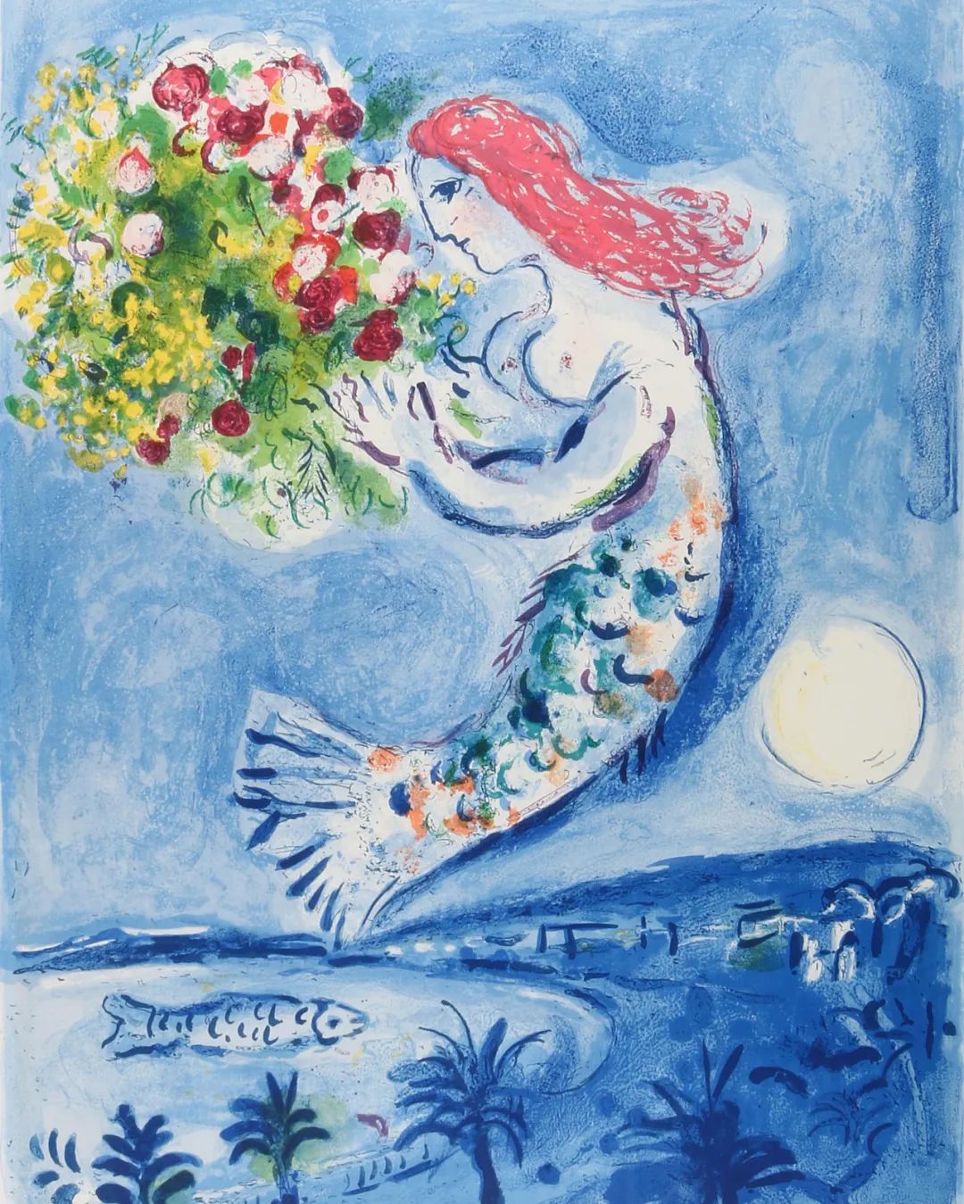 的塞壬系列,1962年毕加索也有一幅名叫《奥德修斯与塞壬》的油画