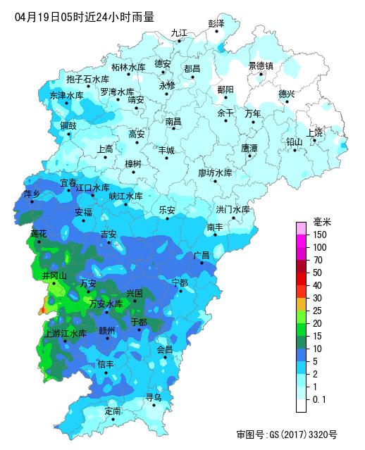 1030江西气温要大反转