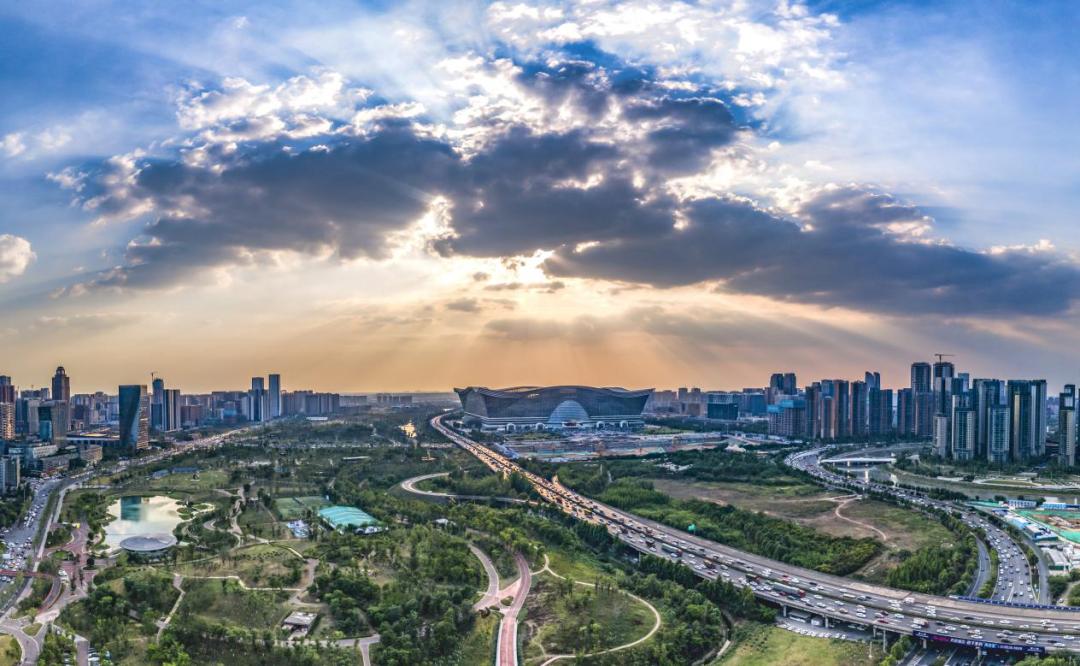 360全天候直播城市全景8k城市之眼落地成都高新