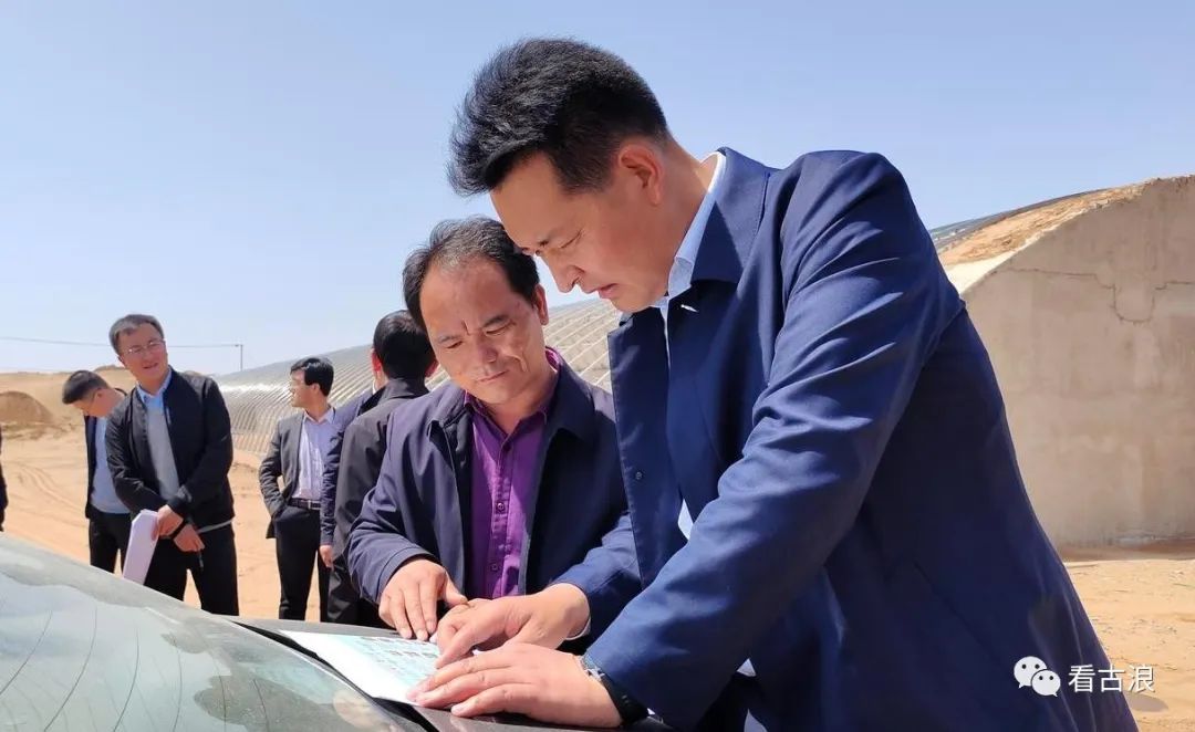 古浪县开展全县观摩点基础设施配套现场协调督导工作