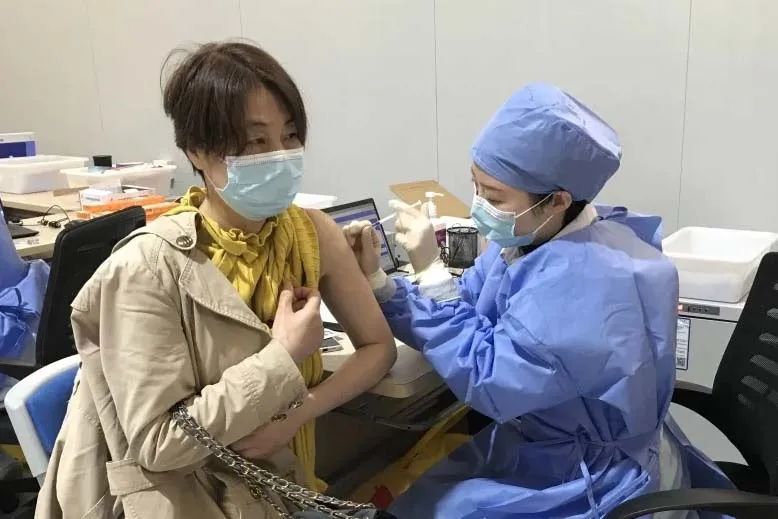 闵行疫苗接种有新意网红打卡最美