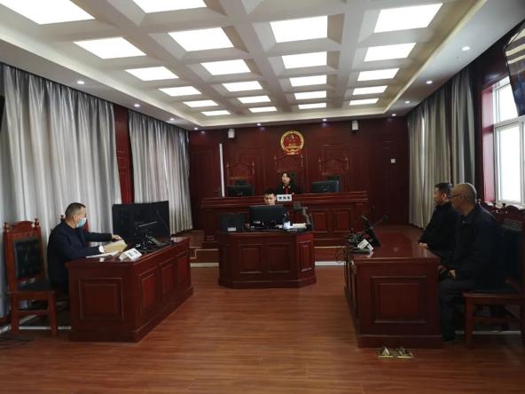 环境热线走进临渭法院故市法庭庭审现场