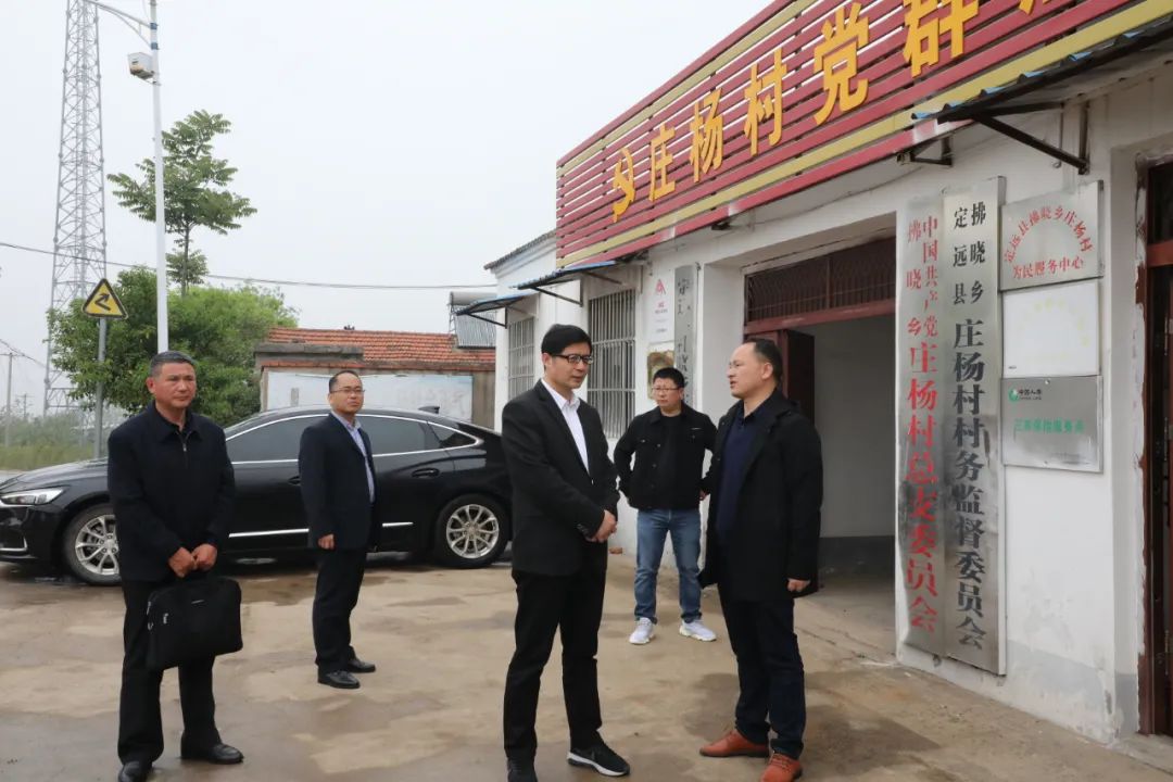 程大志对侯金鹏院长能够亲自来到联系村开展整治督导工作表示感谢,并