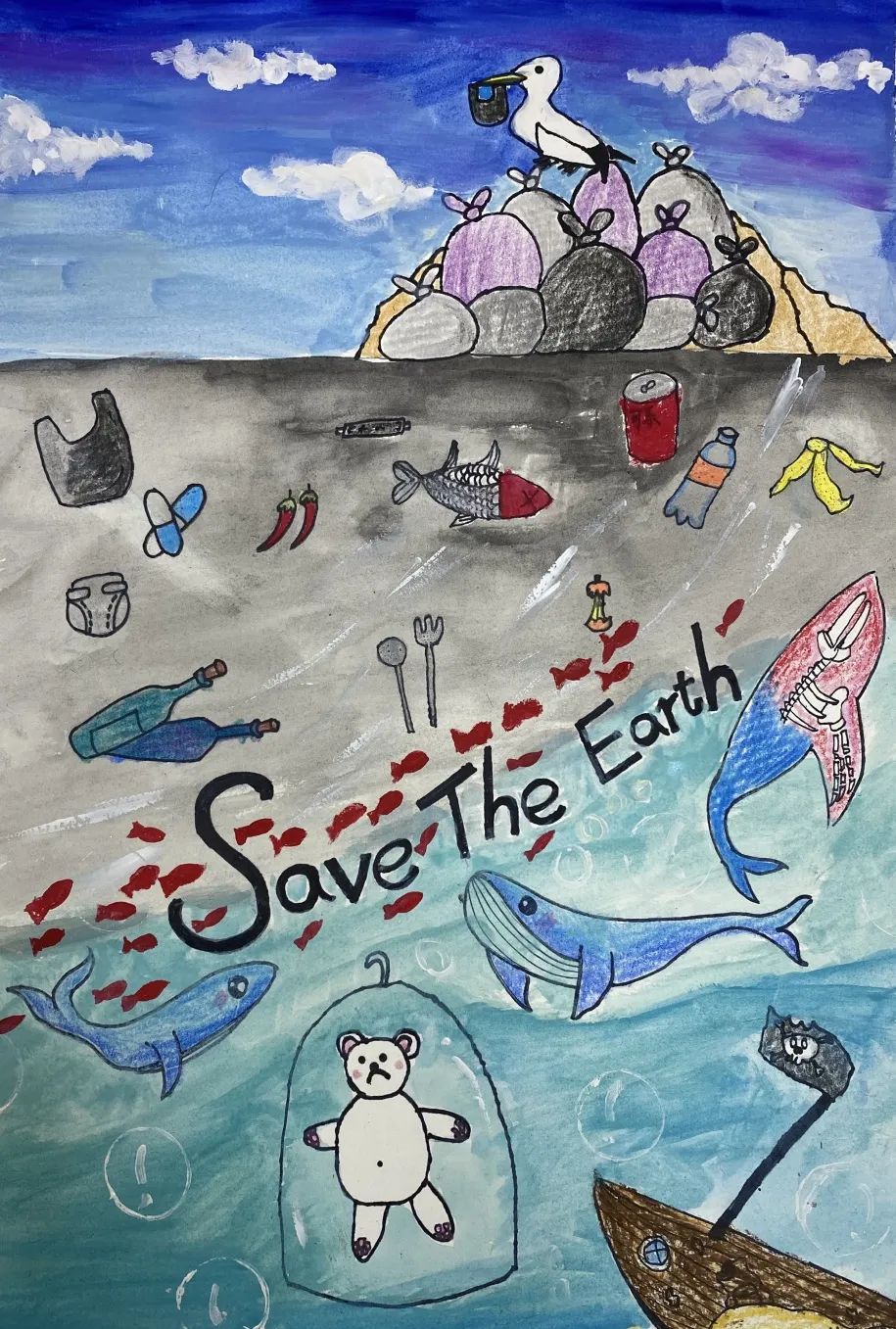 67世界地球日儿童画公益大赛结果出炉