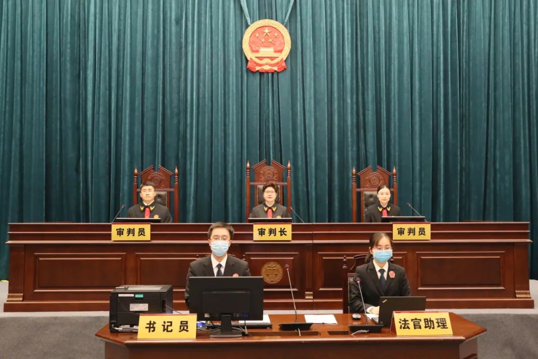 陈志君院长担任审判长公开开庭审理并当庭宣判宁波中院首例一审侵犯