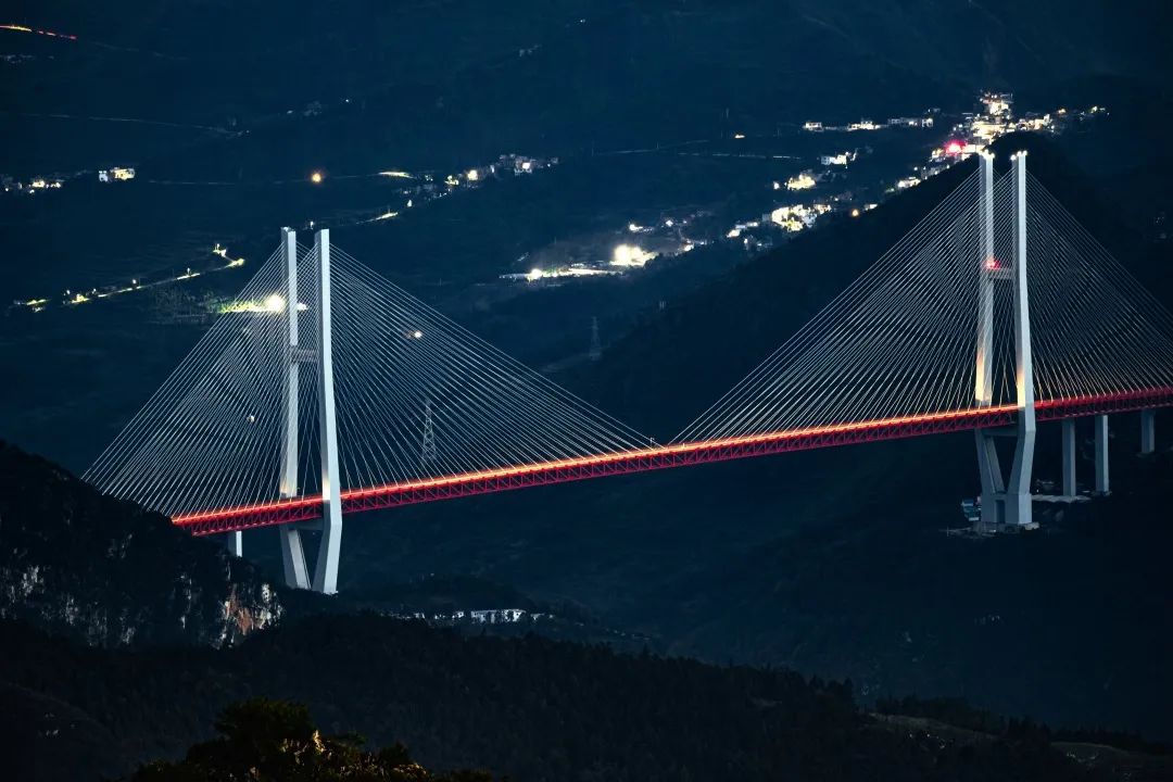 图说贵州世界第一高桥北盘江大桥