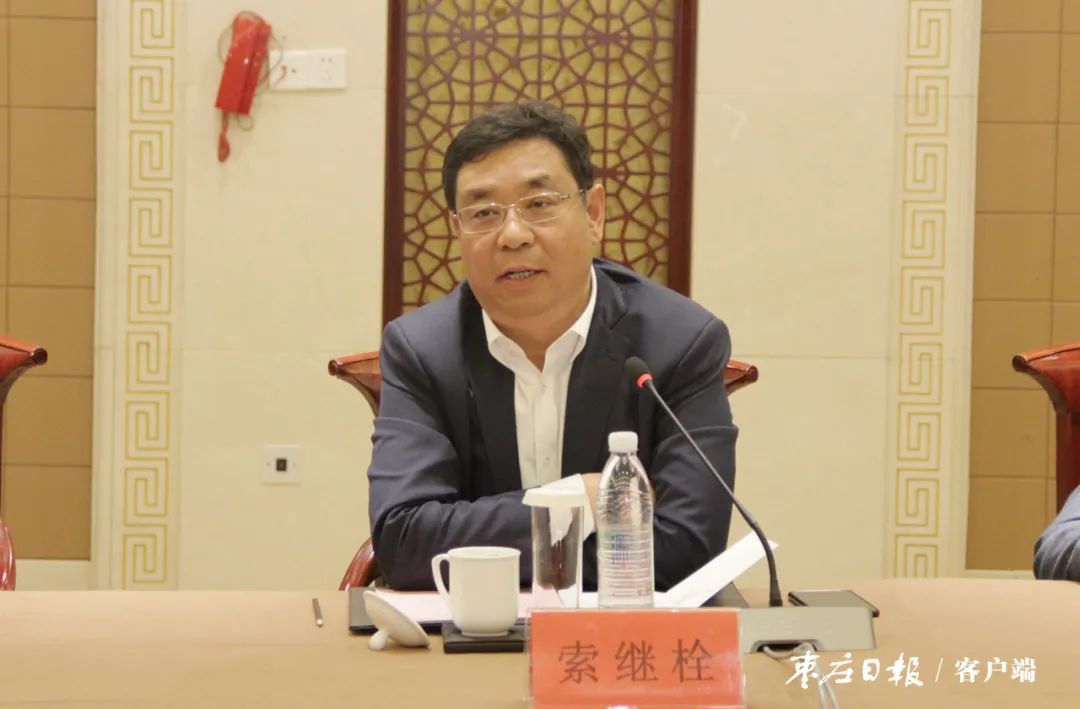 张宏伟会见国科控股索继栓一行