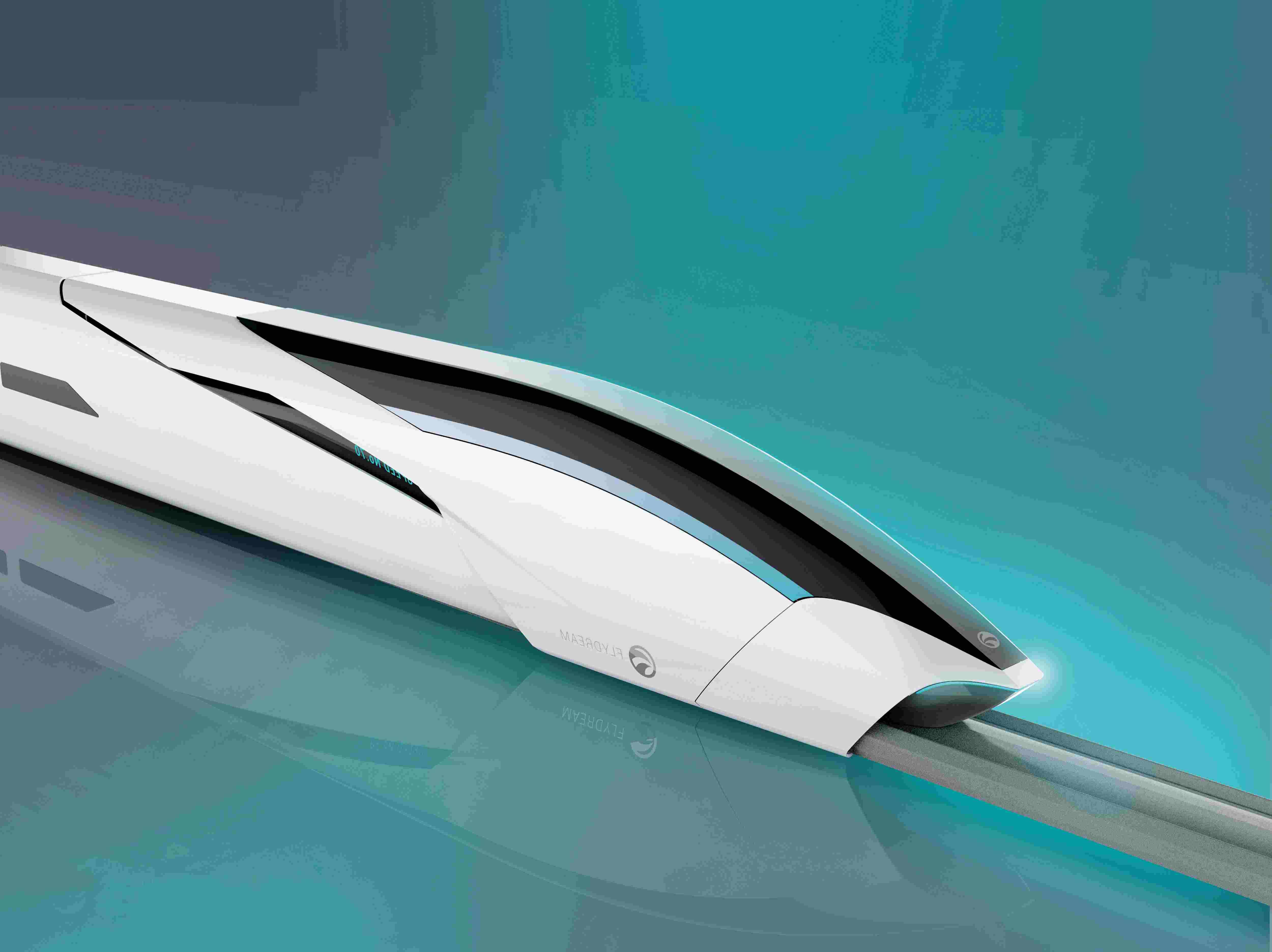 "飞跃号"磁悬浮列车概念设计(亚克力等综合材料) 2019年 张烈 孔翠婷