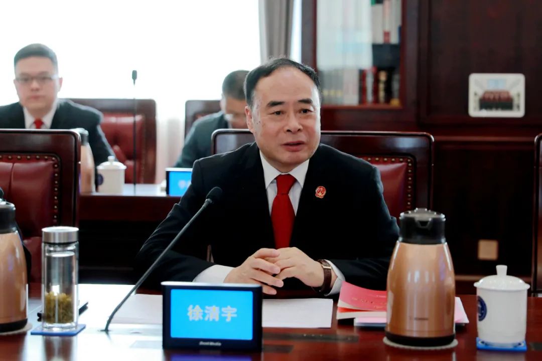 省政法队伍教育整顿领导小组驻苏州指导组组长盛克勤率队到苏州中院