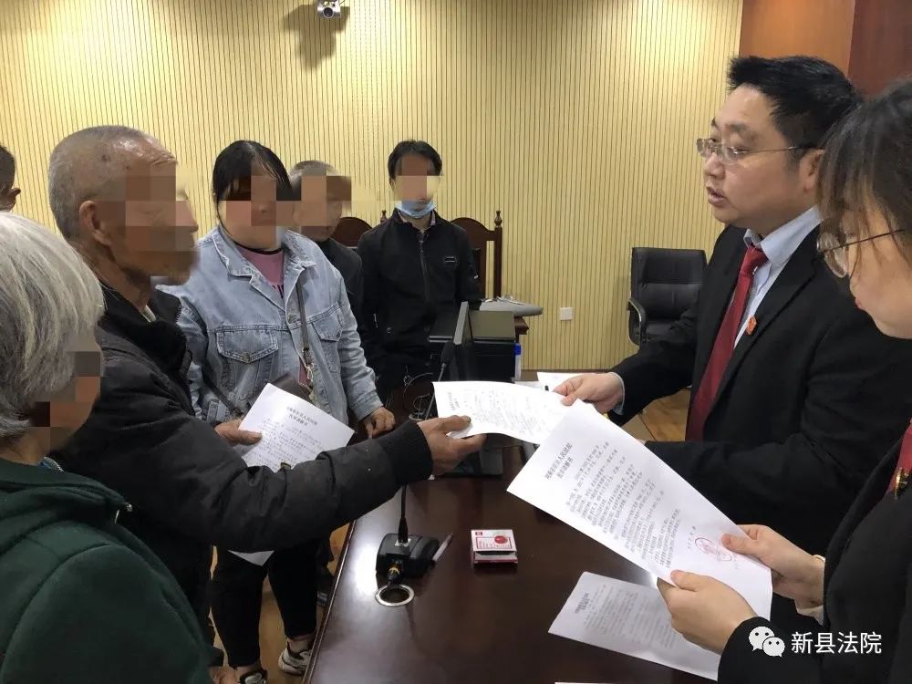 新县法院成功调解涉农民工工资系列案件