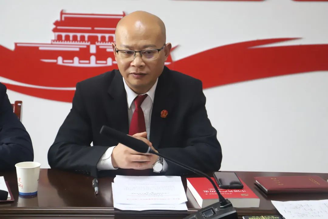 党史学习教育专题研讨启发共鸣德安法院机关党支部开展教育整顿暨党史